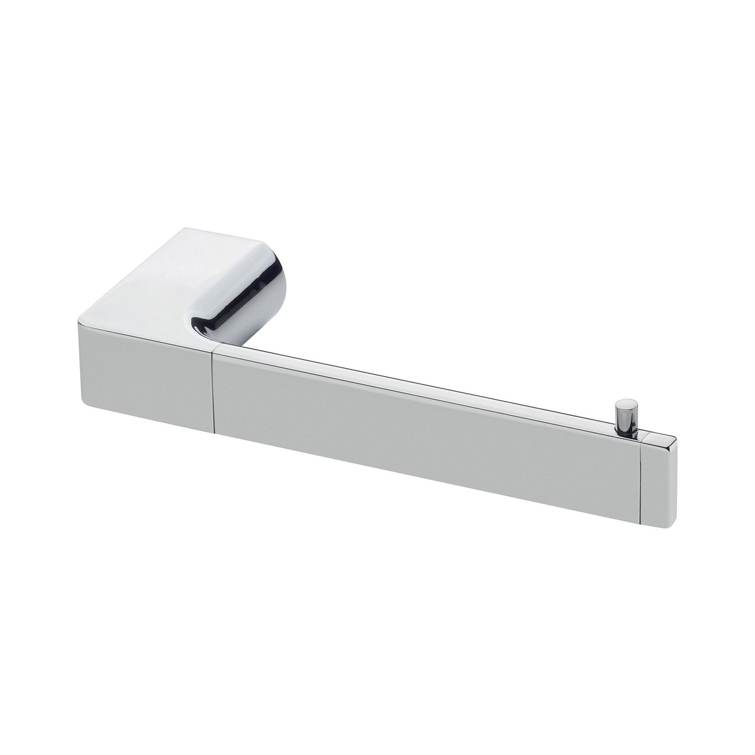 Gloss Toilet Roll Holder, Colour: Chrome