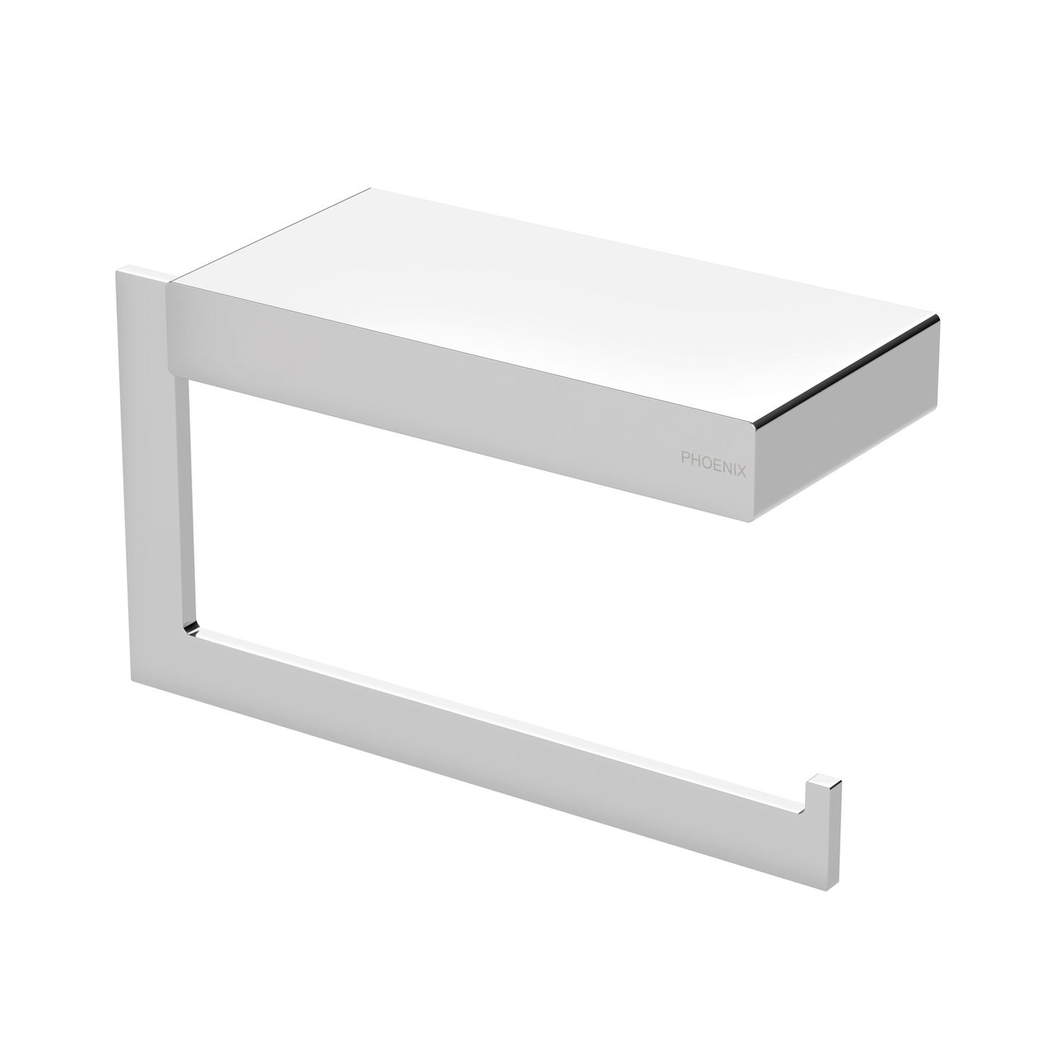 Lexi MKII Toilet Roll Holder, Colour: Chrome