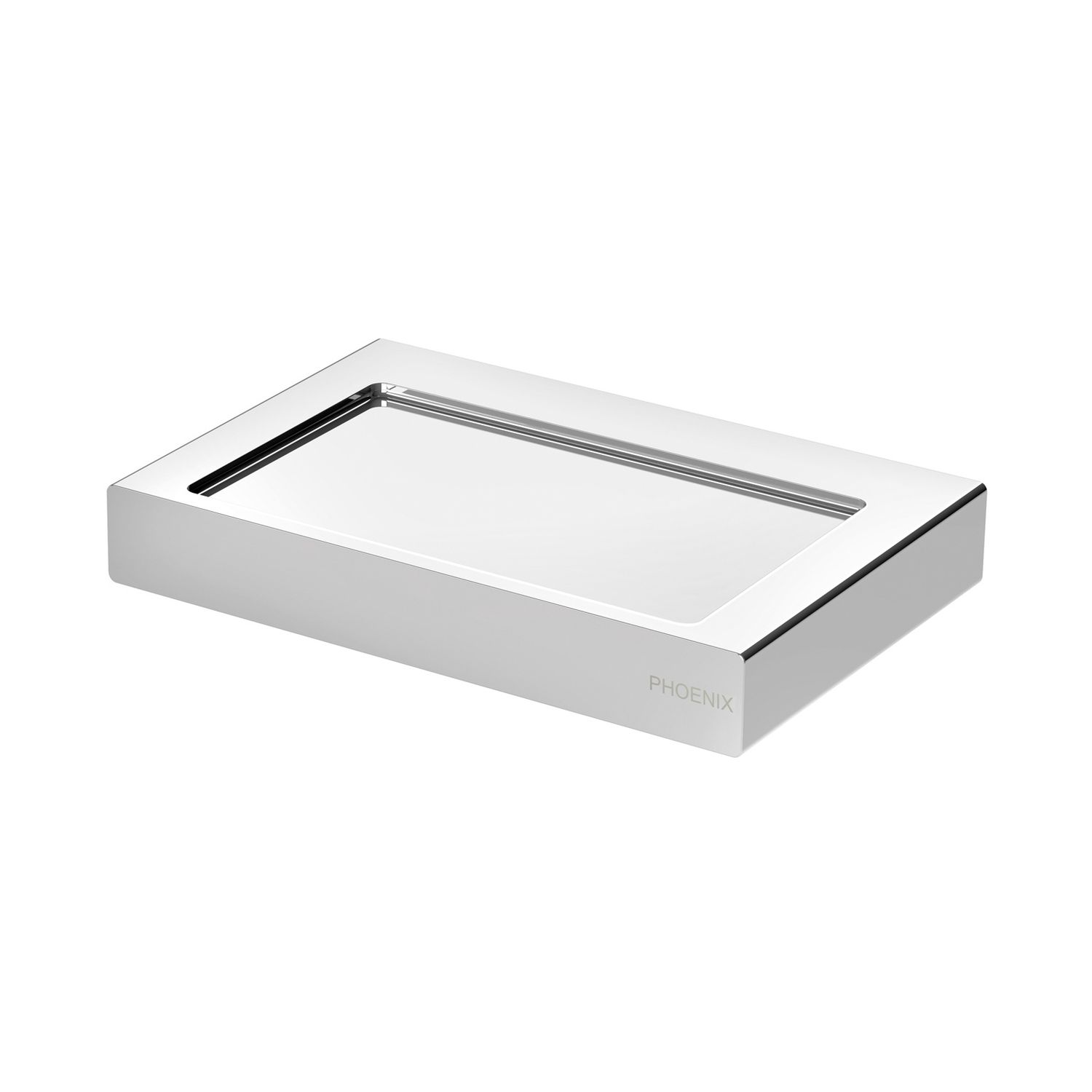 Lexi MKII Soap Dish Holder, Colour: Chrome