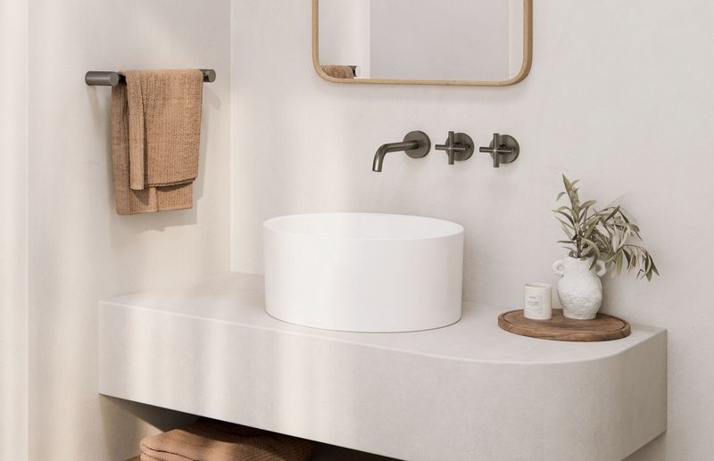 Vivid Slimline Hand Towel Rail