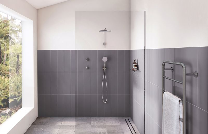 Vivid Slimline Towel Ladder 800 X 500mm