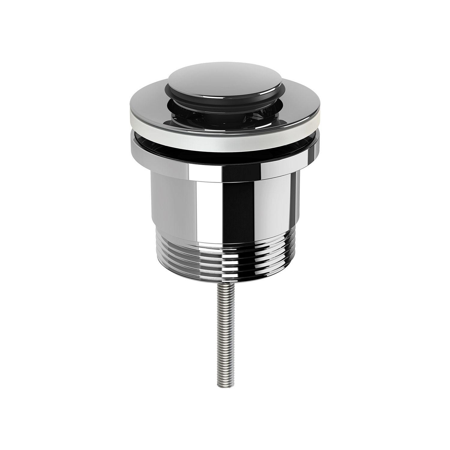 40mm Flat Pop Up Universal Waste, Colour: Chrome