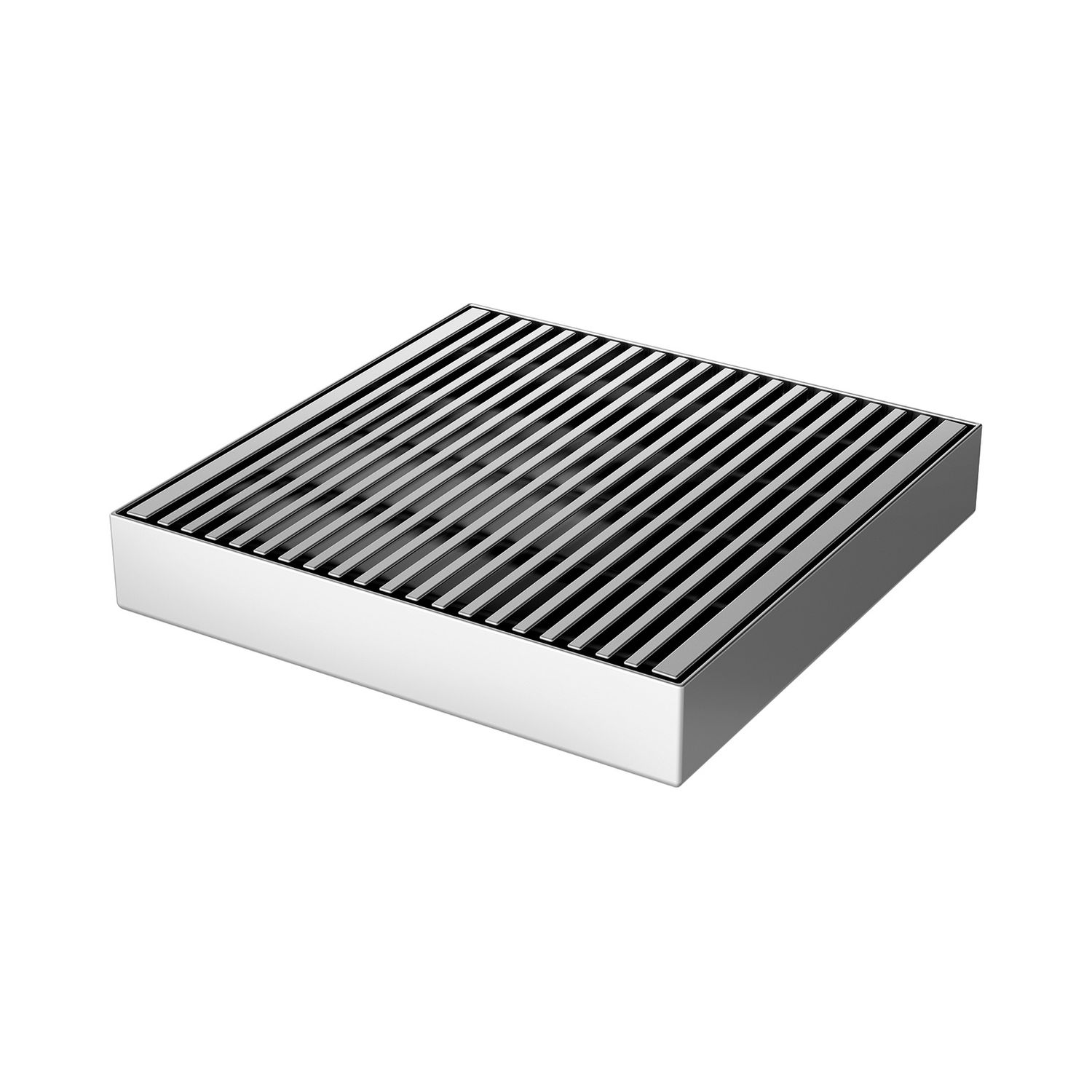 Phoenix Point Drain HG 130mm, Colour: Stainless Steel