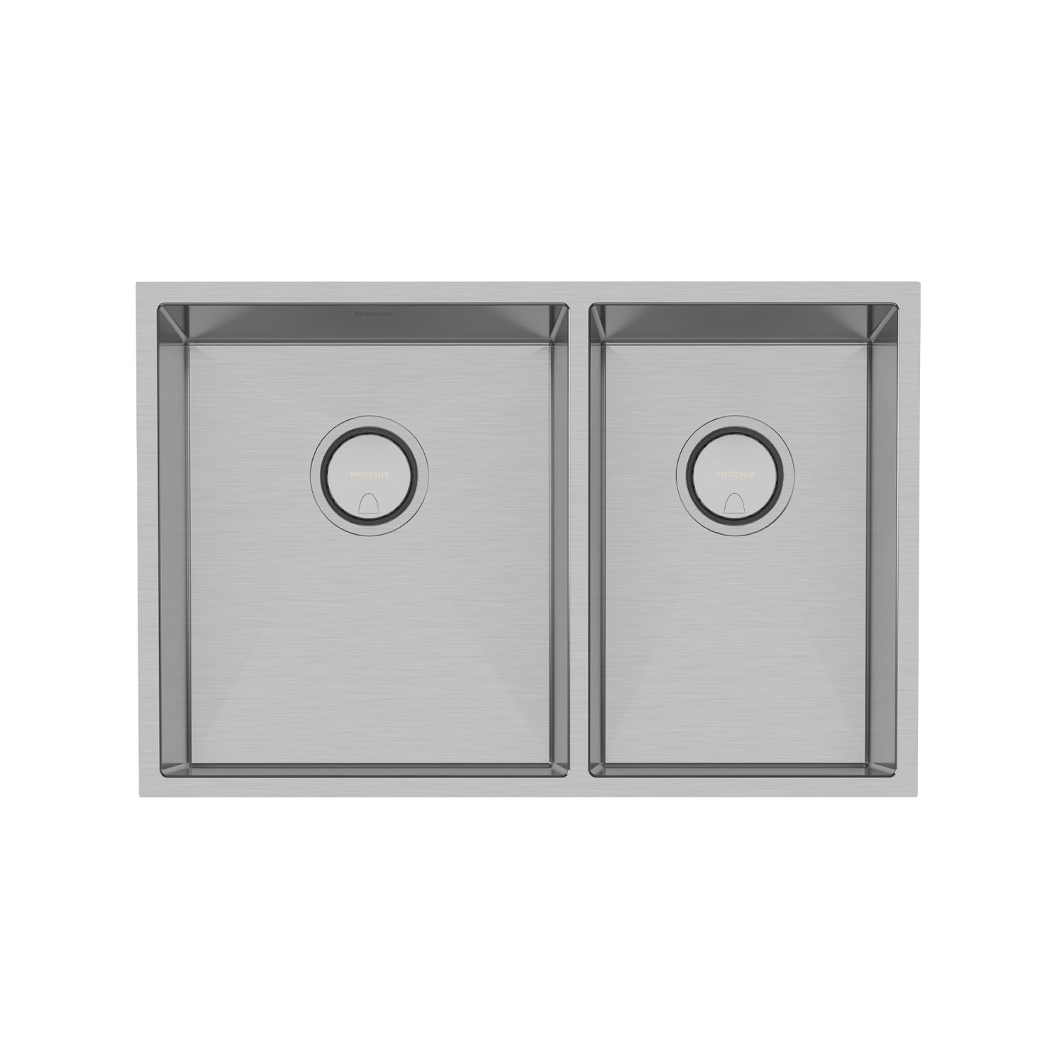 4000 Series 1 and 3/4 Left Hand Bowl Sink, Colour: Stainless Steel