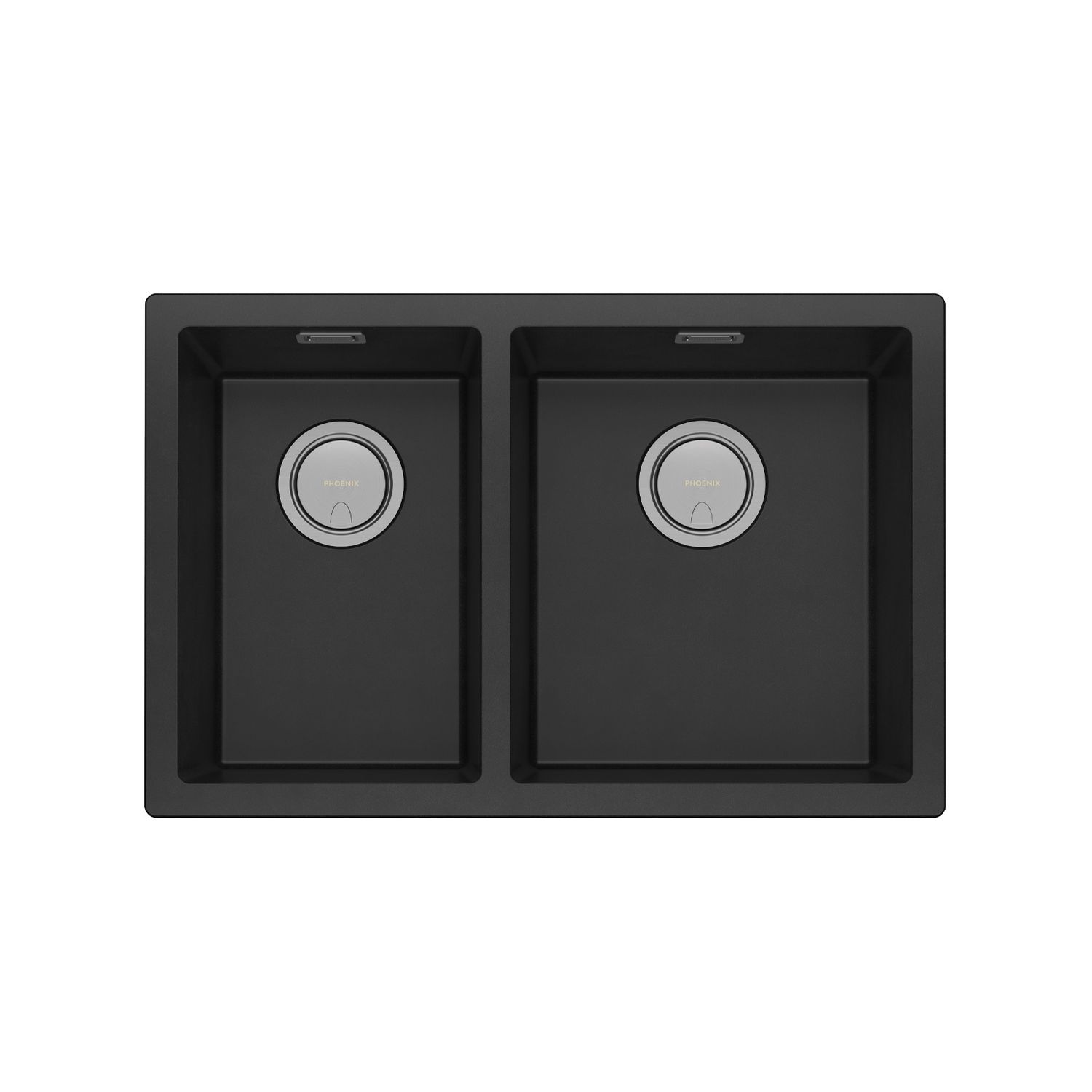 5000 Series 1 and 3/4 Left Hand Bowl Sink, Colour: Matte Black