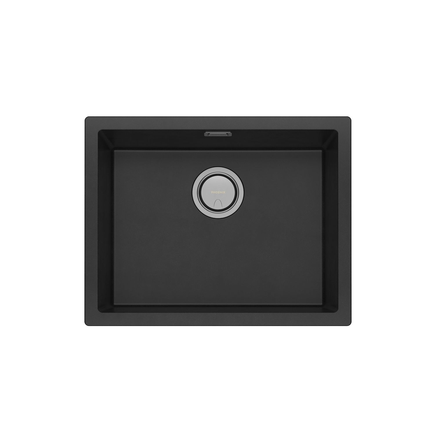 5000 Series Large Single Bowl Sink, Colour: Matte Black