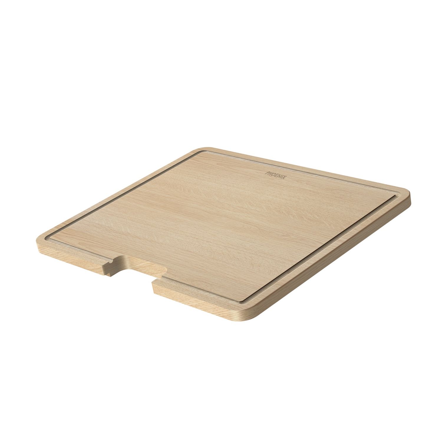 Large Chopping Board 435mm x 372mm, Colour: Ash Wood