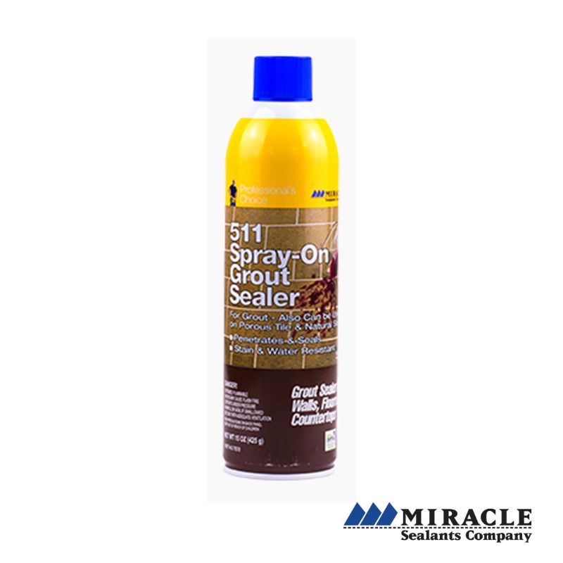 MIRACLE 511 GROUT SEALER AEROSOL SPRAY