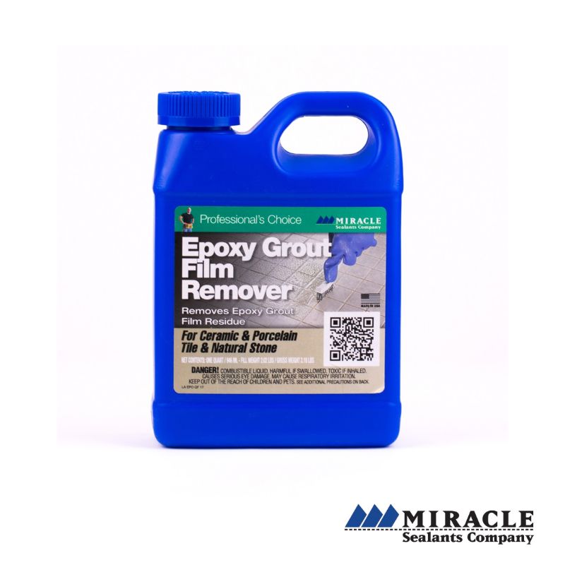 MIRACLE EPOXY GROUT FILM REMOVER (NON ACID) 1 QUART / 946 ML