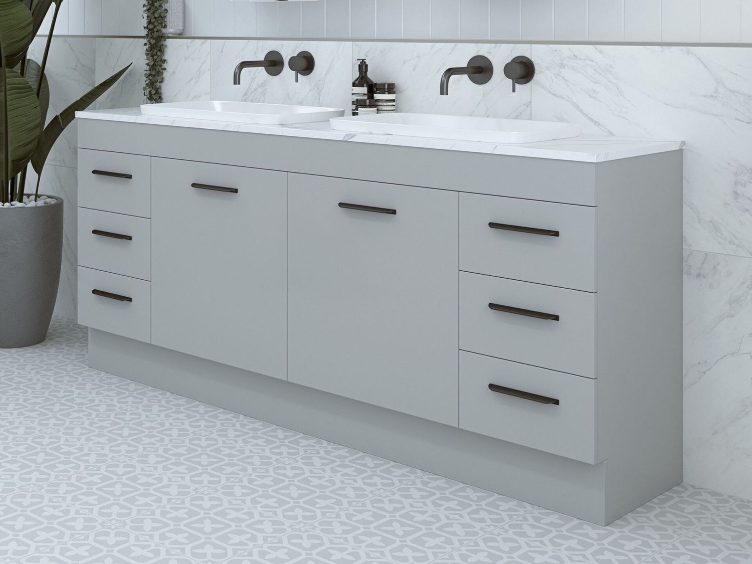 Bargo Vanity - Floor Standing