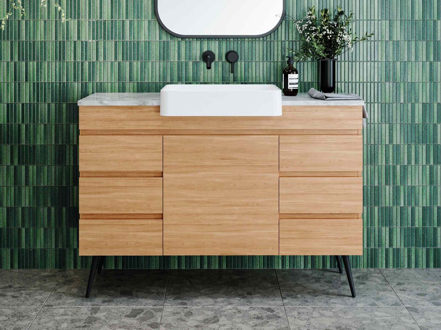 Bargo Vanity - On Legs