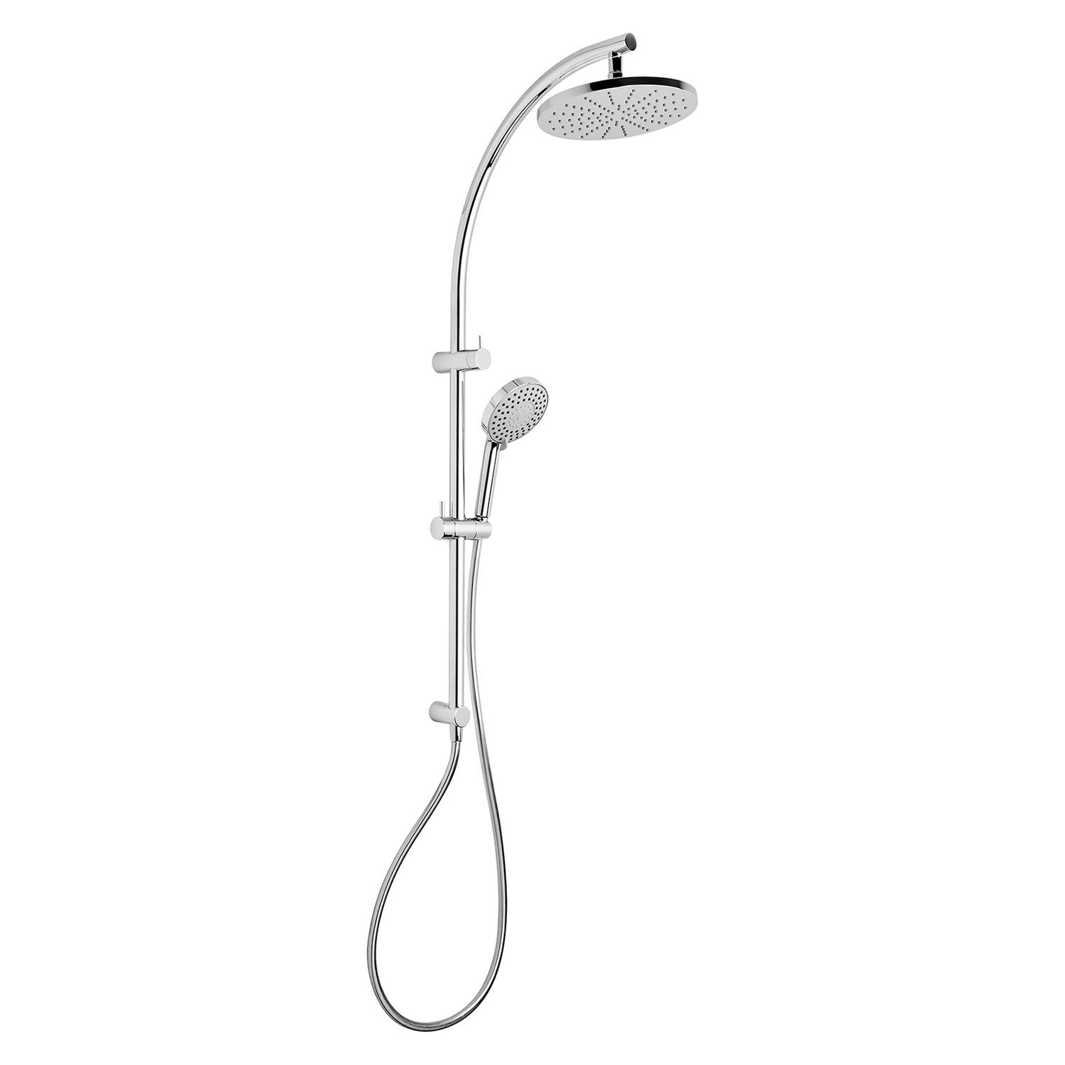 Vivid Twin Shower, Colour: Chrome