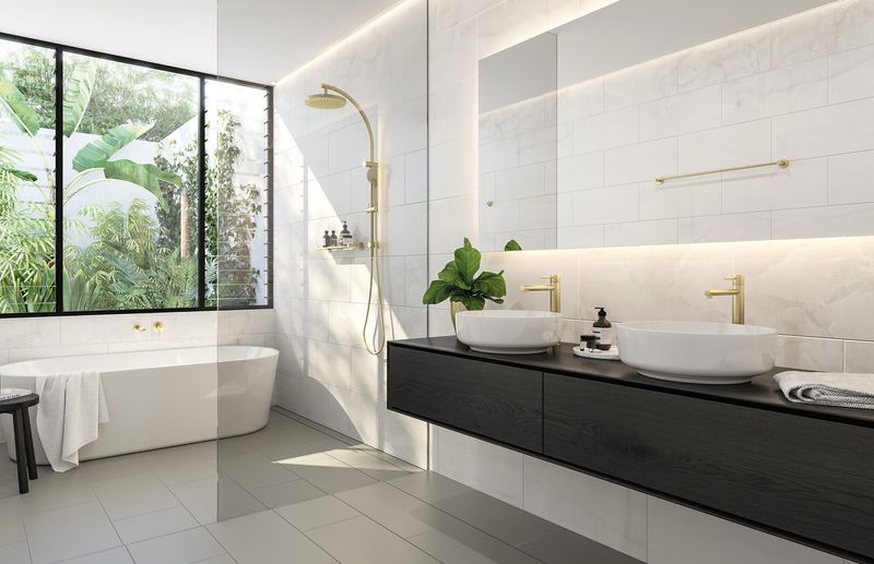 Vivid Twin Shower