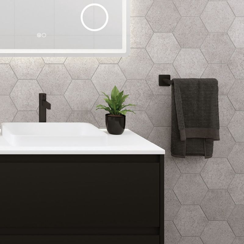 Sansa Hand Towel Rail / Toilet Roll Holder