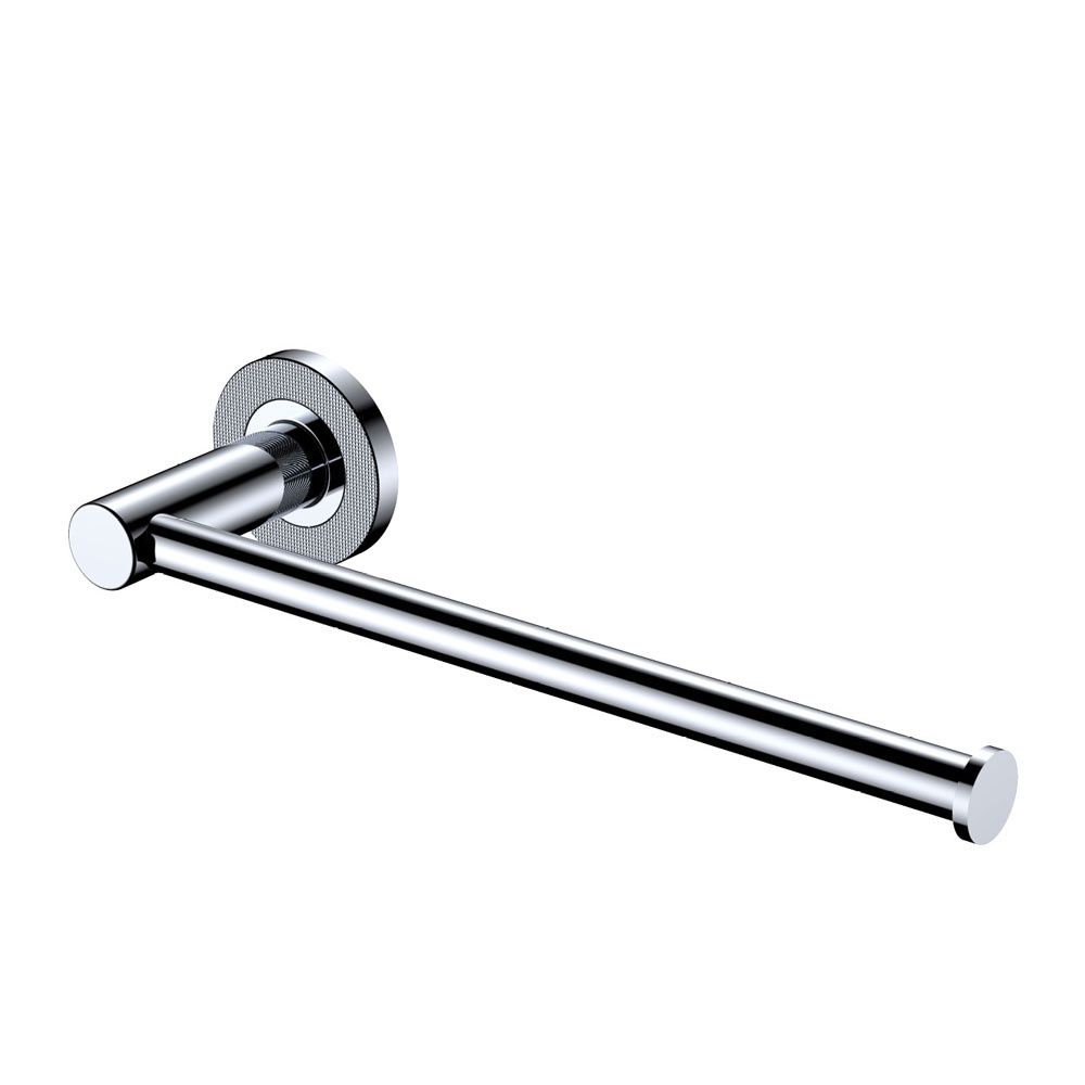 Axle Hand Towel Rail/Roll Holder, Colour: Chrome