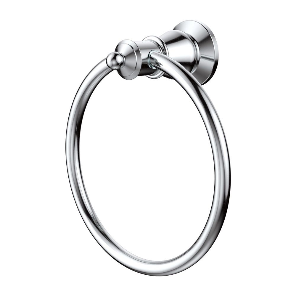 Lillian Towel Ring, Colour: Chrome