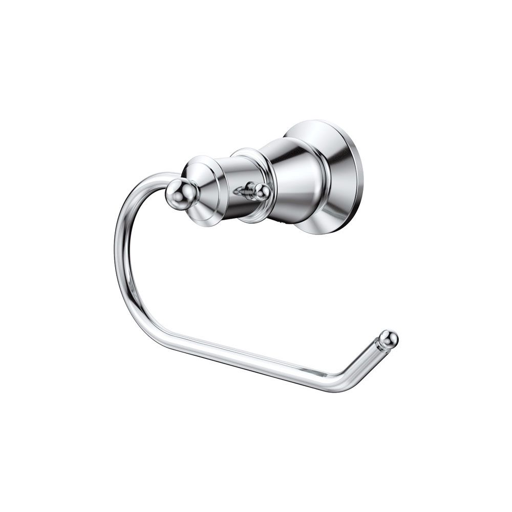 Lillian Toilet Roll Holder, Colour: Chrome