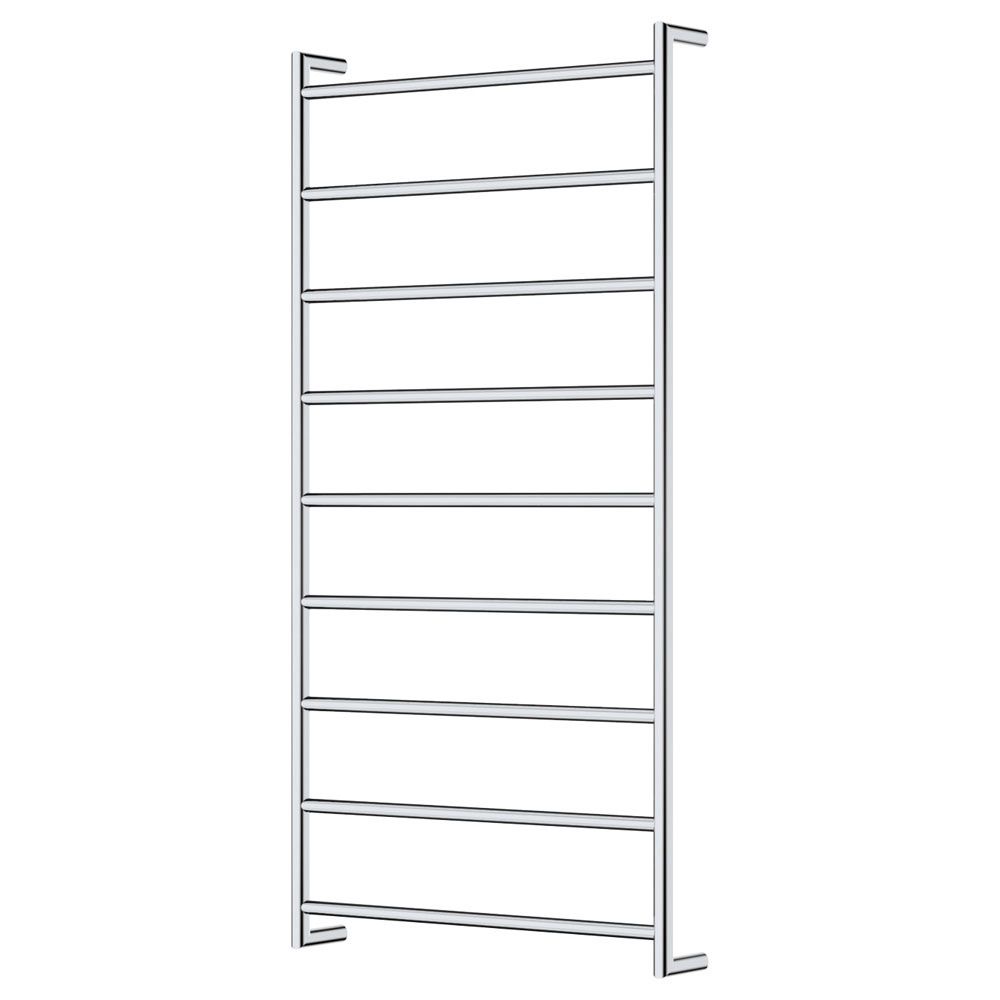 Kaya Heated Towel Rail, 600 x 1200mm, Colour: Chrome