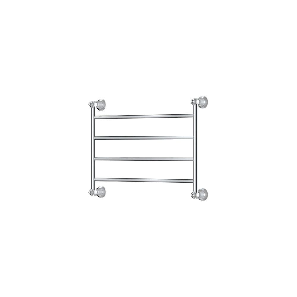 Lillian Heated Towel Rail, 600 x 450mm, Colour: Chrome