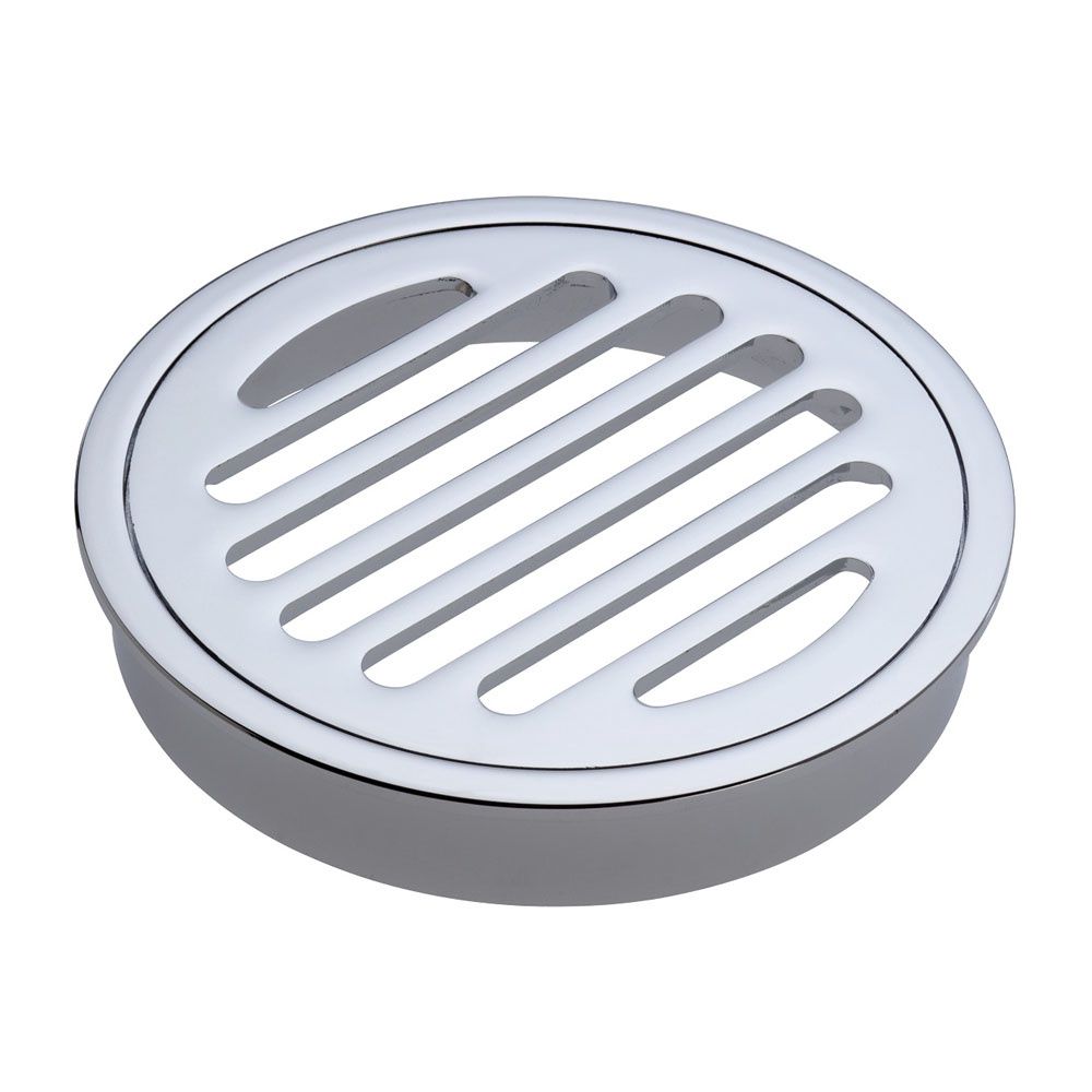 Round Floor Waste, Round Grate, Size: 100mm