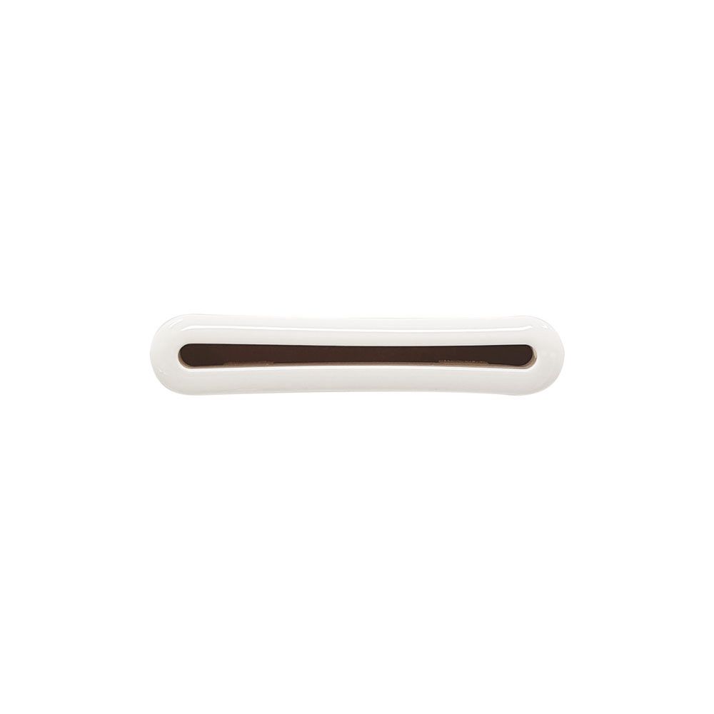 Overflow Ring for Clawfoot Baths, Colour: Semi-Gloss White