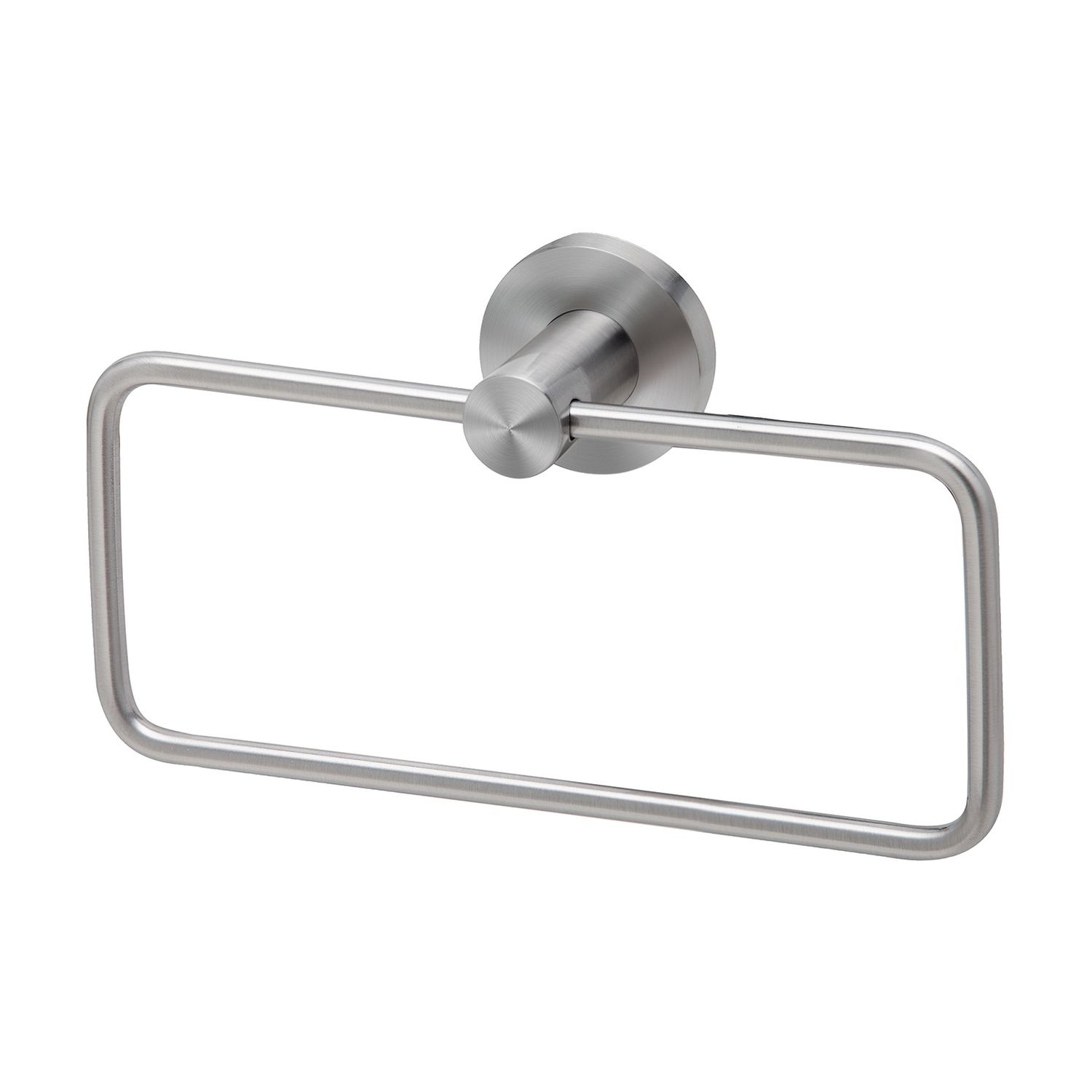 Radii SS 316 Hand Towel Holder Round Plate, Colour: Stainless Steel