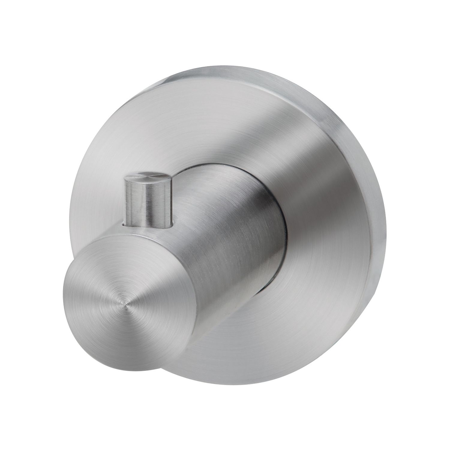Radii SS 316 Robe Hook Round Plate, Colour: Stainless Steel