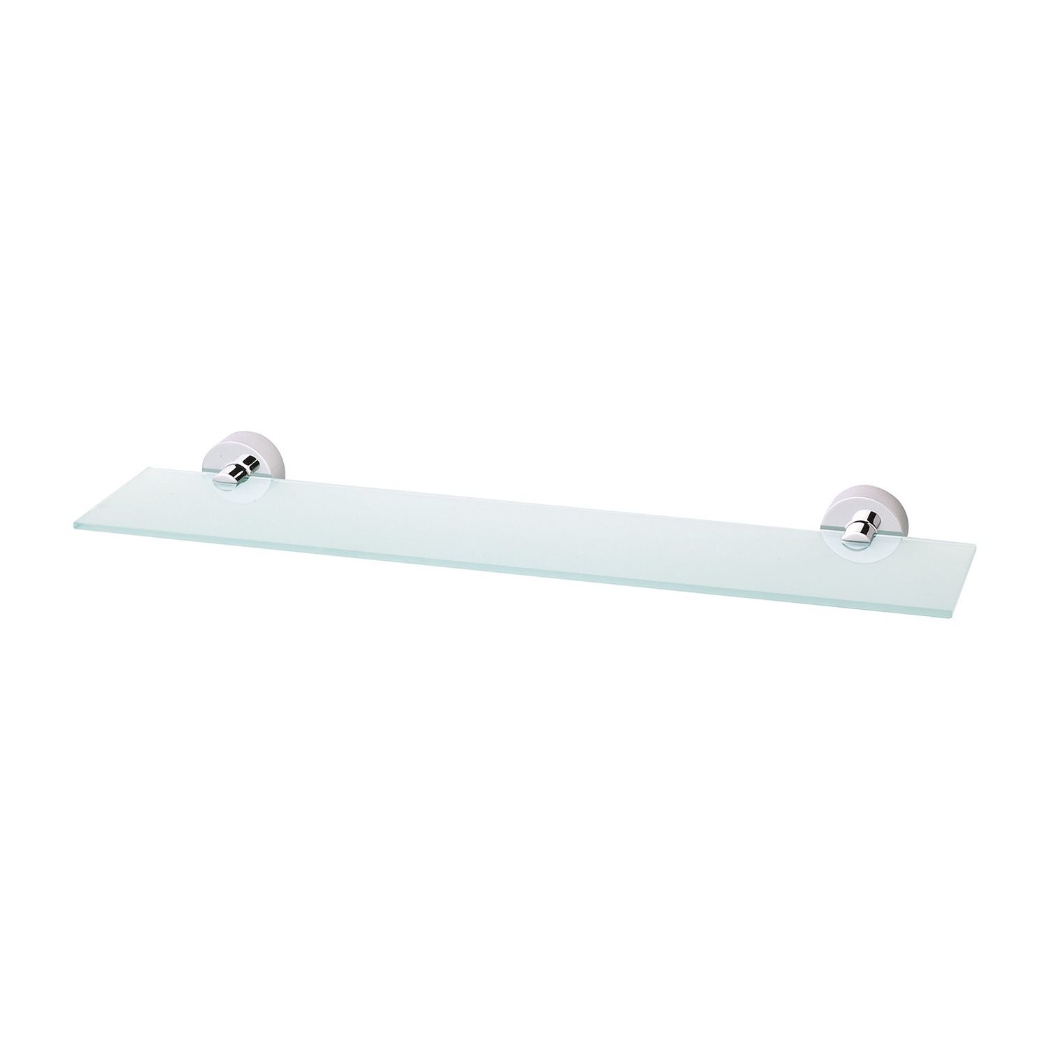 Vivid Glass Shelf, Colour: Chrome