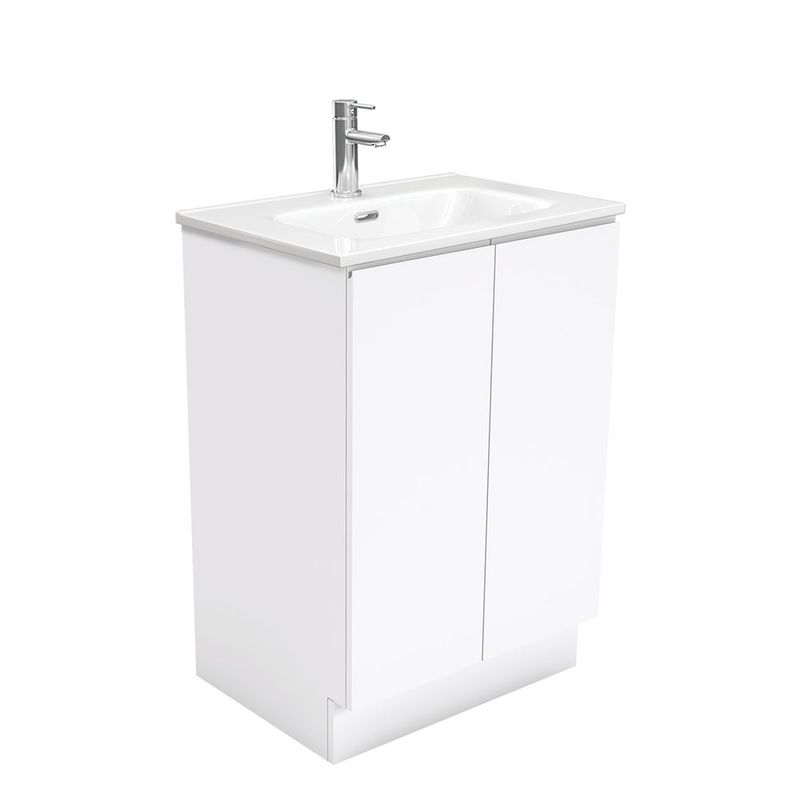 Fienza Fingerpull Moulded Top Vanity on Kickboard