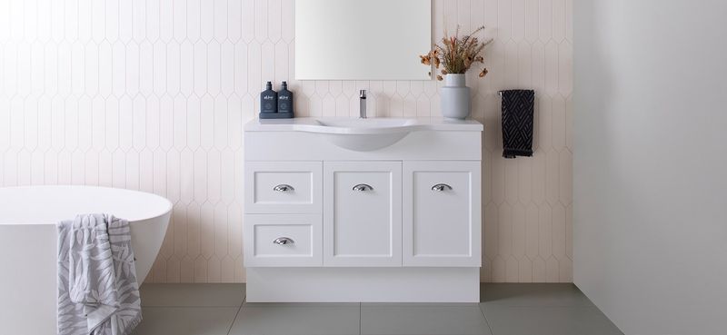 Madison Floor Standing Semi Recessed Vanity