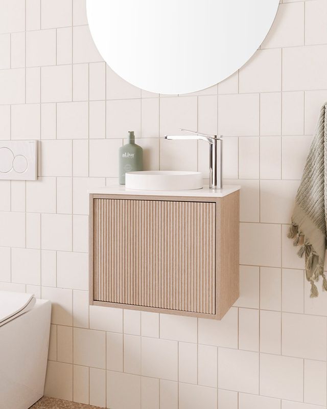 Clifton Mini Wall Hung Small Space Vanity