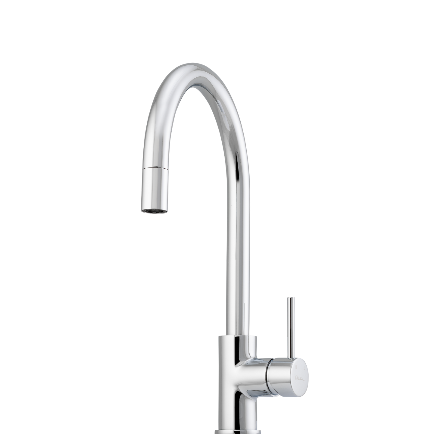 Venice Pull Out Goose Neck Sink Mixer, Colour: Chrome