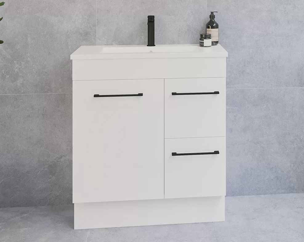 Ensuite Small Space Vanity - Floor Standing