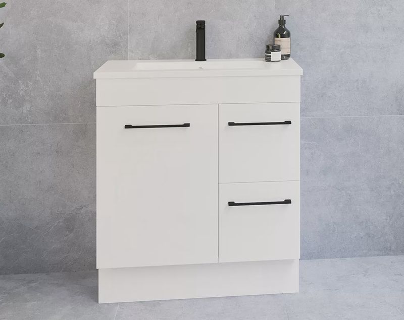 Ensuite Small Space Vanity - Floor Standing