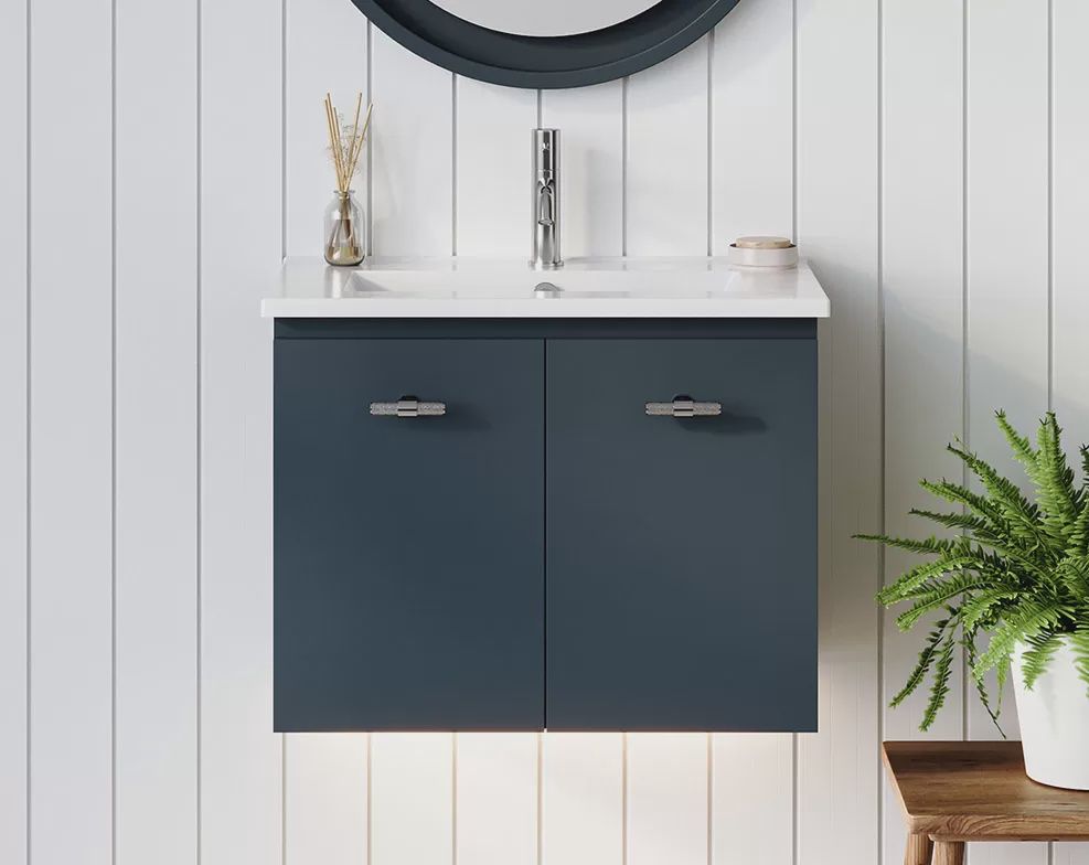 Florida Ensuite Small Space Vanity - Wall Hung