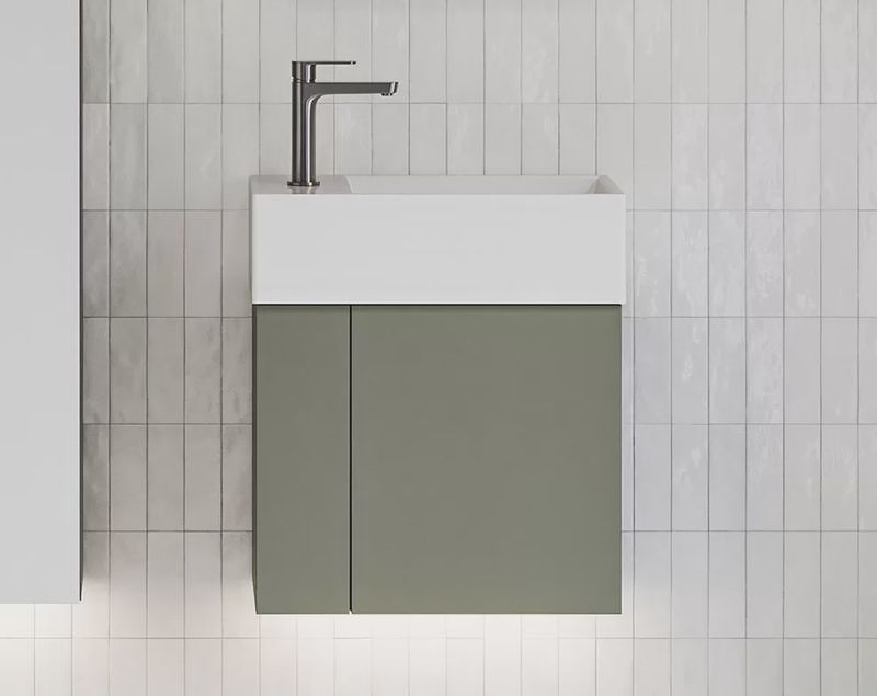 Frankie Small Space Vanity - Wall Hung