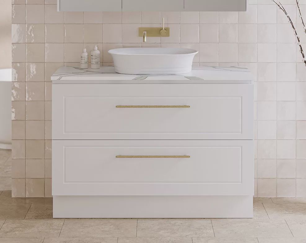 Nevada Plus Classic Vanity - Floor Standing