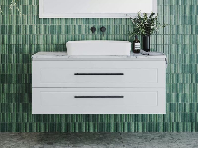 Nevada Plus Classic Vanity - Wall Hung