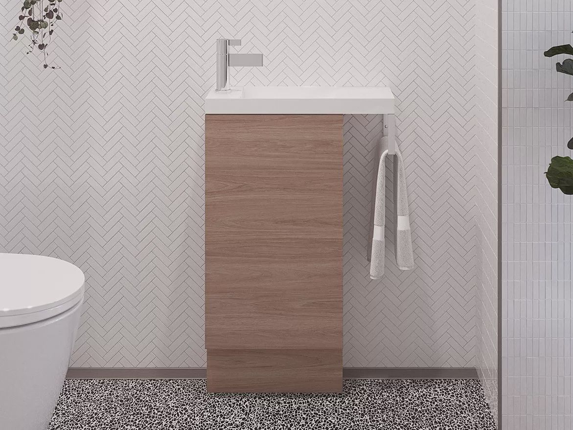Oscar Small Space Vanity - Floor Standing