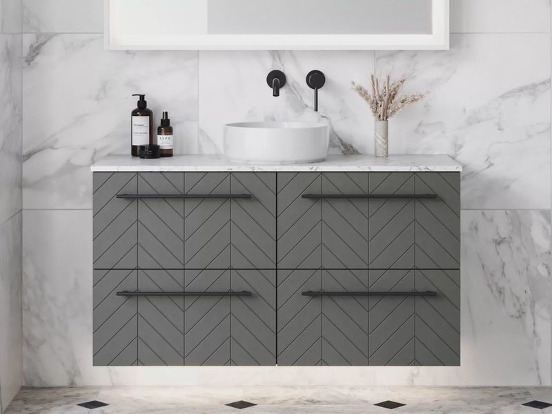 Sutherland House Vanity - Wall Hung