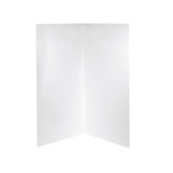 Standard Shower Wall - White