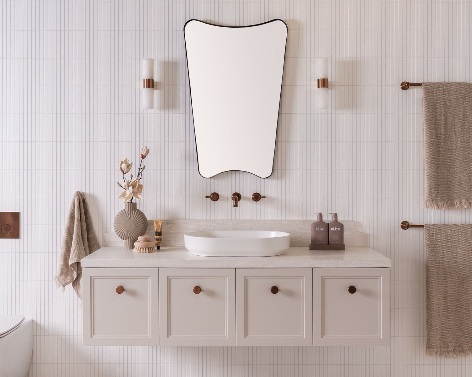 Mabel Wall Hung Full Depth Vanity