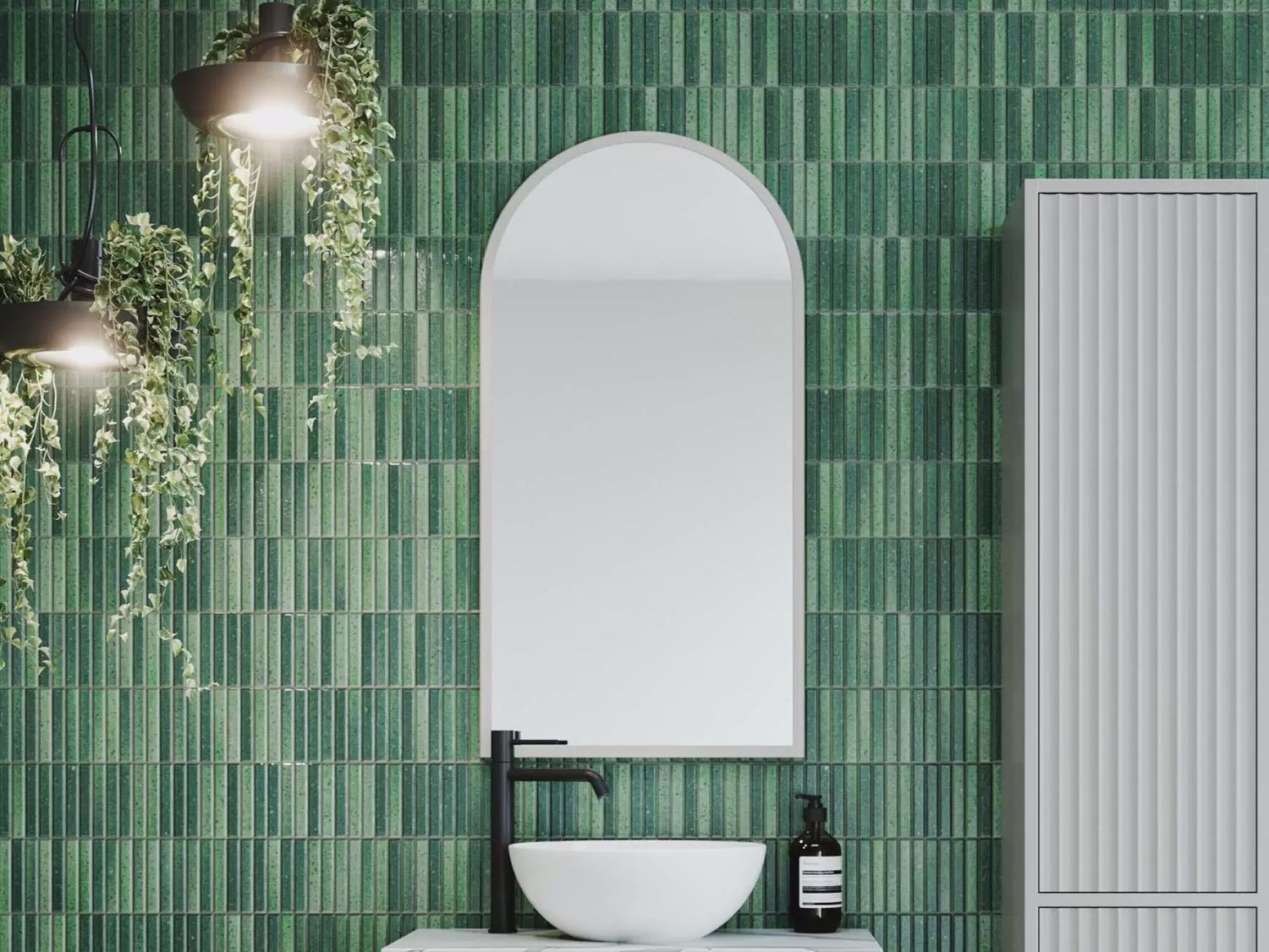 Church Framed Mirror