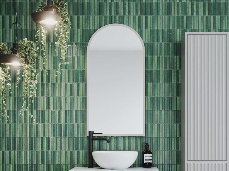 Church Framed Mirror