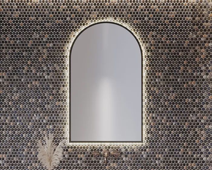 Church Framed Mirror