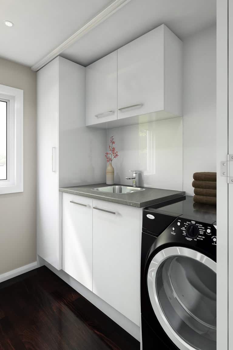 Timberline Modular Laundry - Filler Panels &amp; Benchtops