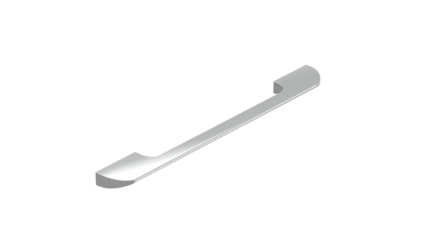 ADP Cabinet Handles - Plus, Finish: Chrome, Option: With ADP Vanity, Size: 224mm