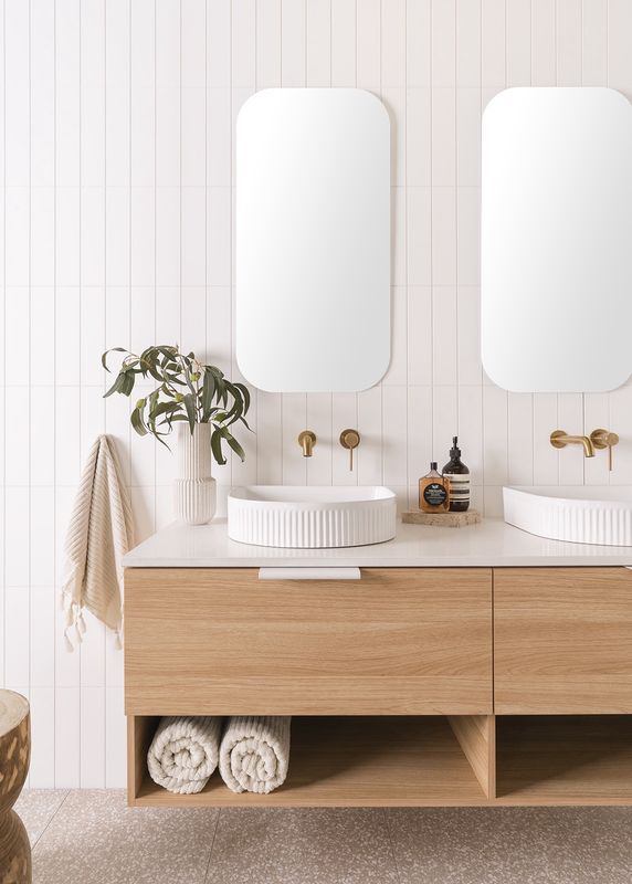Arch Fluted Above Counter Basin