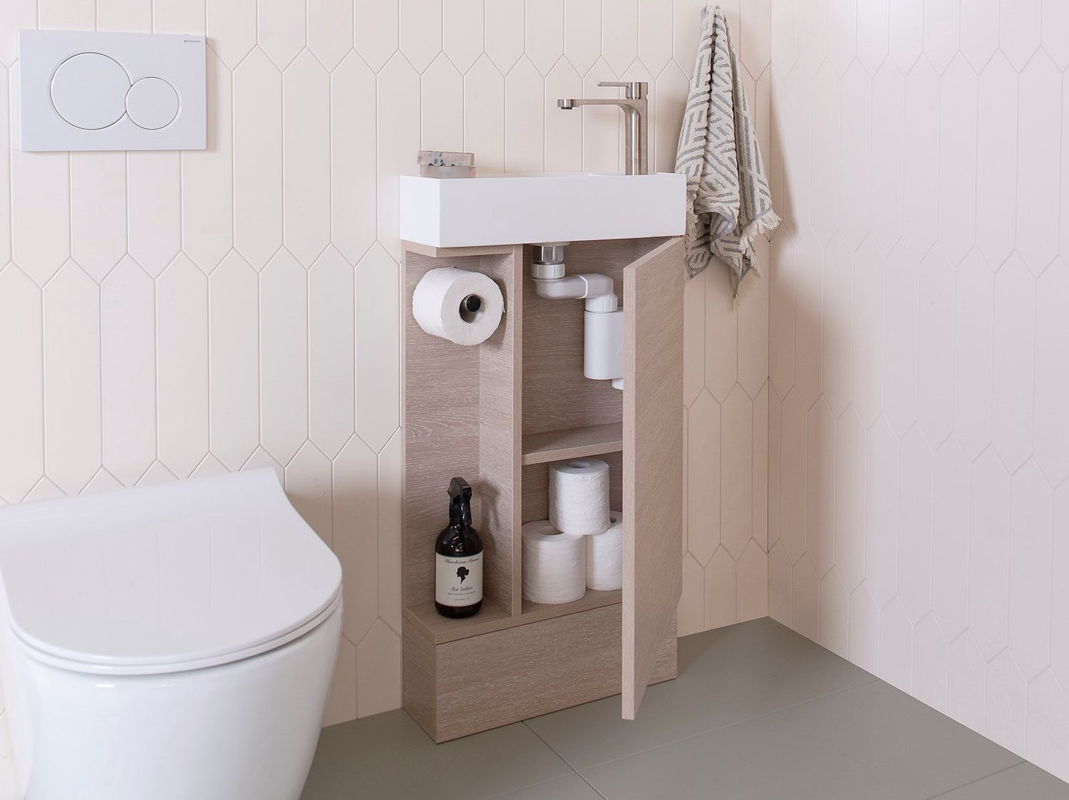 Allie Floor Standing Small Space Vanity