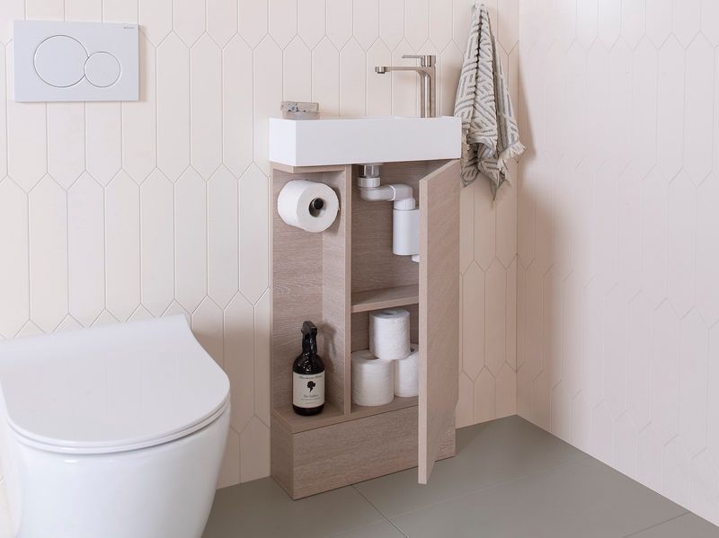Allie Floor Standing Small Space Vanity